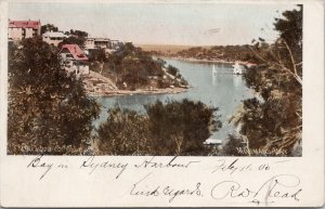 Mosmans Bay Sydney Harbour Australia c1905 Star Photo Co Postcard E69 