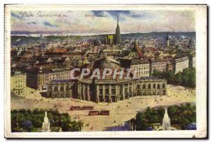 Old Postcard Wien Panorama