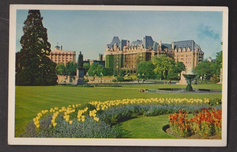 Empress Hotel & Gardens, Victoria, BC - Unused c1965