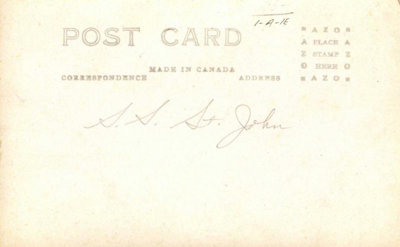 Canada - SS St John   *RPPC