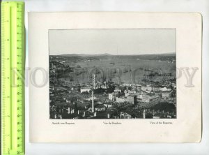 476268 Turkey Constantinople view of Bosporus Vintage poster phototype