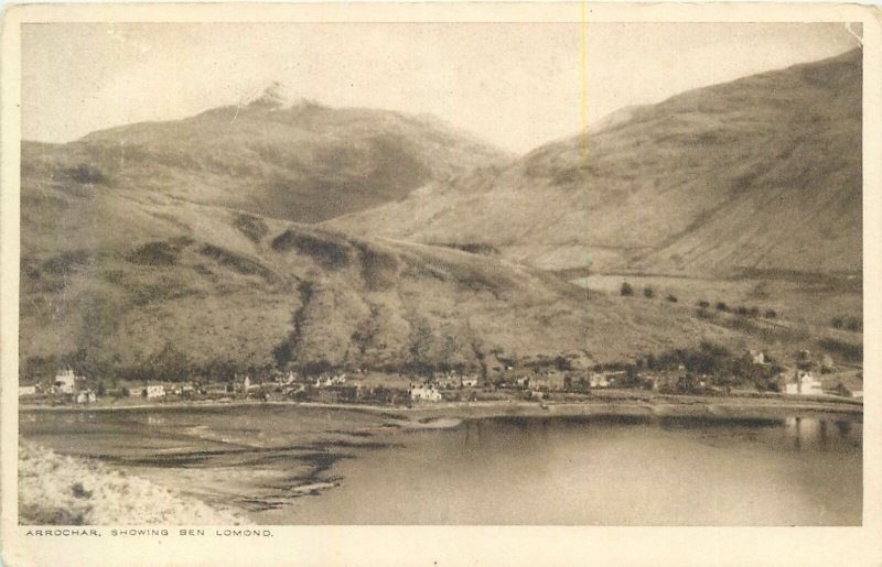 Postcard UK Scotland Arrochar, Dunbartonshire Ben Lemond