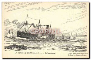 Old Postcard Fantasy Illustrator Haffner Boat Coasters