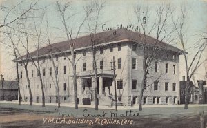 J80/ Fort Collins Colorado Postcard c1910 YMCA Building 277