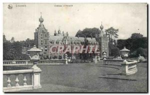 Old Postcard Belgium Leuven Chateau d & # 39Herverle