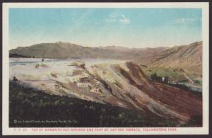 Jupiter Terrace,Yellowstone Postcard