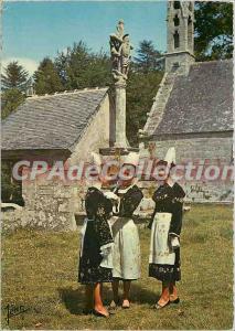 Postcard Modern Brittany Caps and Costumes Quimper and around