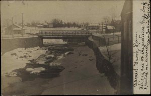 Broad Brook East Windsor Connecticut CT c1905 Real Photo Postcard