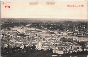 Czech Republic Prague Prag Kleinseite u Altstadt Vintage Postcard C216
