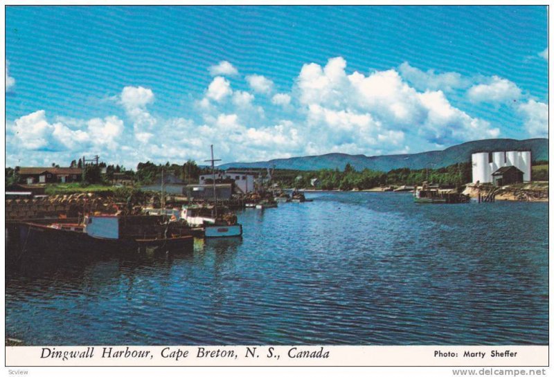 Dingwall Harbour , Cape Breton , Nova Scotia  , Canada ,50-70s