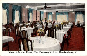 Georgia Harrisonburg The Kavannaugh Hotel Dining Room