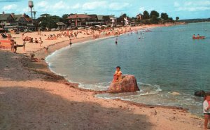 Vintage Postcard Crescent Beach Shore Resort Fresh Waters Niantic, CT