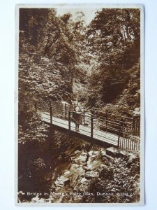 Scotland DUNOON Bridge in Morag's Fairy Glen c1930's RP Postcard by Valentine