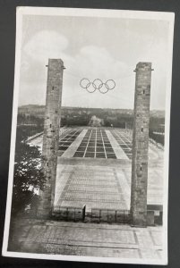 Mint Germany RPPC Postcard Berlin 1936 Olympic Games Stadium View