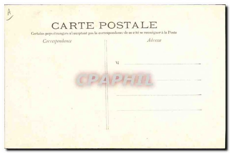 Old Postcard Fallieres