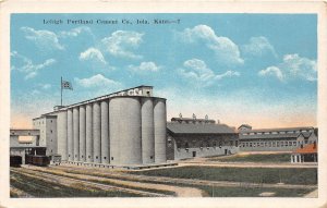 J55/ Iola Kansas Postcard c1910 Lehigh Portland Cement Company  215