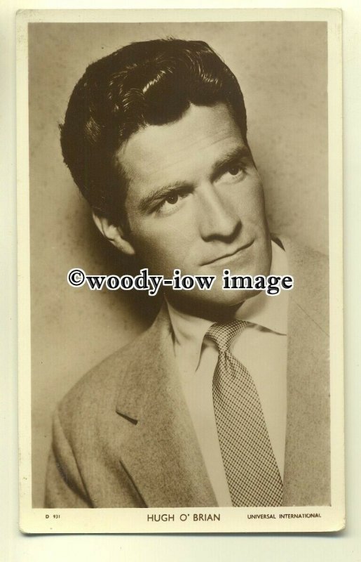 b2371 - Film Actor, Hugh O'Brian - Picturegoer postcard no number