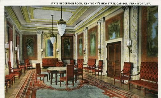 KY - Frankfort, State Capitol, Reception Room