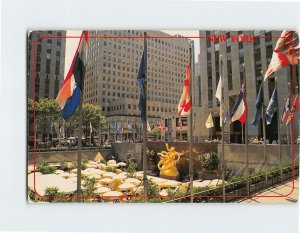 Postcard Rockefeller Center, New York City, New York