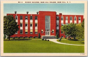 Science Building Mars Hill College Mars Hill North Carolina NC Grounds Postcard