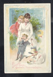 TOLEDO OHIO WOOLSON SPICE COMPANY LION COFFEE PRETTY MOTHER VICTORIAN TRADE CARD