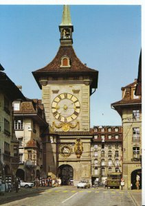 Switzerland Postcard - Berne - Clock Tower - Ref 17625A