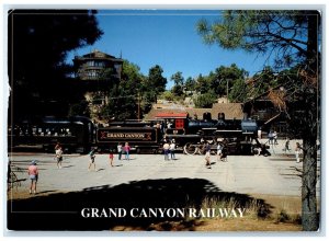 2003 Grand Canyon Railway Locomotive Train Engine No 18 Phoenix Arizona Postcard