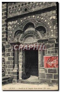 Postcard Old Chapel Puy Saint Michel Portal