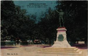 CPA LONS-le-SAUNIER Statue de Rouget de l'Isle (446685)