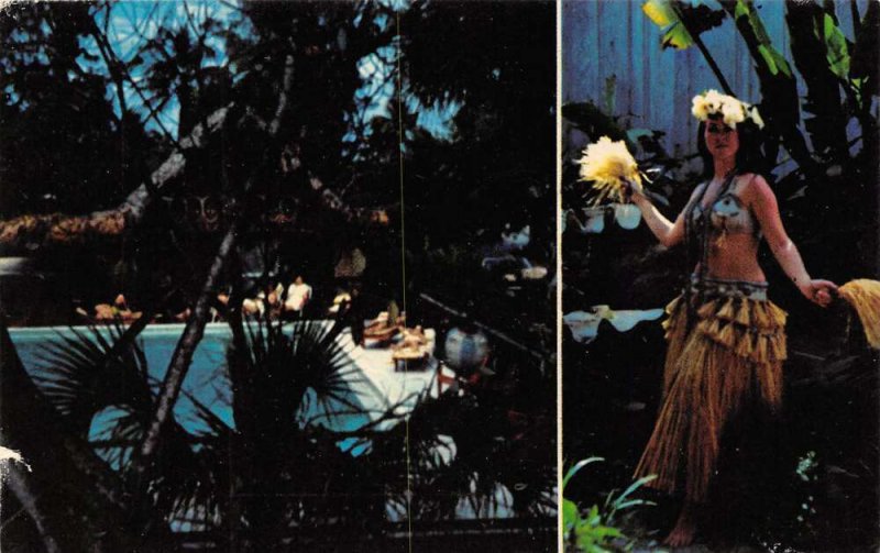 Sanibel Island  Florida Kona Kai Motel Multi-View Chrome Vintage Postcard U6690