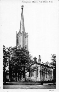 J57/ Port Gibson Mississippi Postcard c1940s Presbyterian Church  58