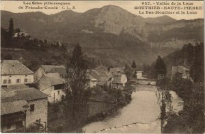CPA MOUTHIER-HAUTE-PIERRE - La Bas-MOUTHIER et la Loue (131227)