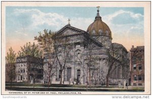 Pennsylvania Philadelphia Cathedral Of St Peter and St Paul 1919 Curteich