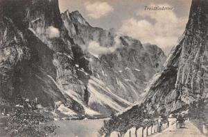 Norway Troltinderne Scenic View Antique Postcard J63049