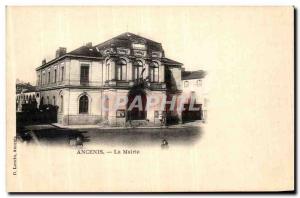 Old Postcard Ancenis The Mayor