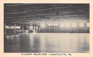 Hillcrest Roller Rink, Connellsville, PA USA Roller Skating Unused 