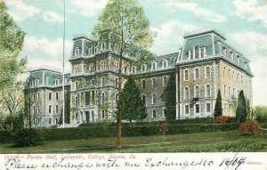 PA, Easton, Pennsylvania, Lafayette College,Pardee Hall,Souvenir Post Card 12776