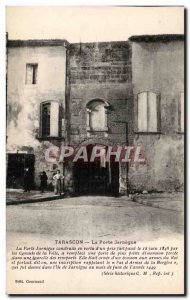 Tarascon Old Postcard The door Jarnegue