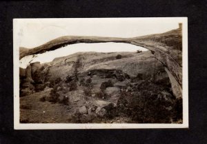 UT Landscape Arch Arches National Monument Moab Utah Real Photo RPPC RP Postcard