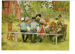 Breakfast Under the Big Pirch, Swedish Painter Carl Larsson