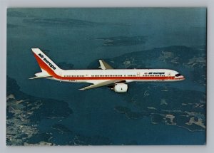 Aviation Airplane Postcard Air Europe Airlines Boeing 757 Midair L10