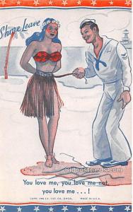 You Love Me Military Comic Unused 