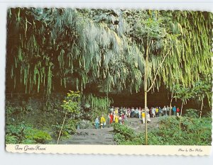 Postcard Fern Grotto, Kapaʻa, Hawaii