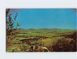 Postcard Looking East in Canaan Valley, West Virginia