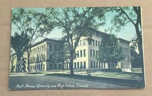 VINTAGE .01 PC - USED 1912 - SCOTT MANUAL TRAINING & HIGH SCHOOL, TOLEDO, OHIO