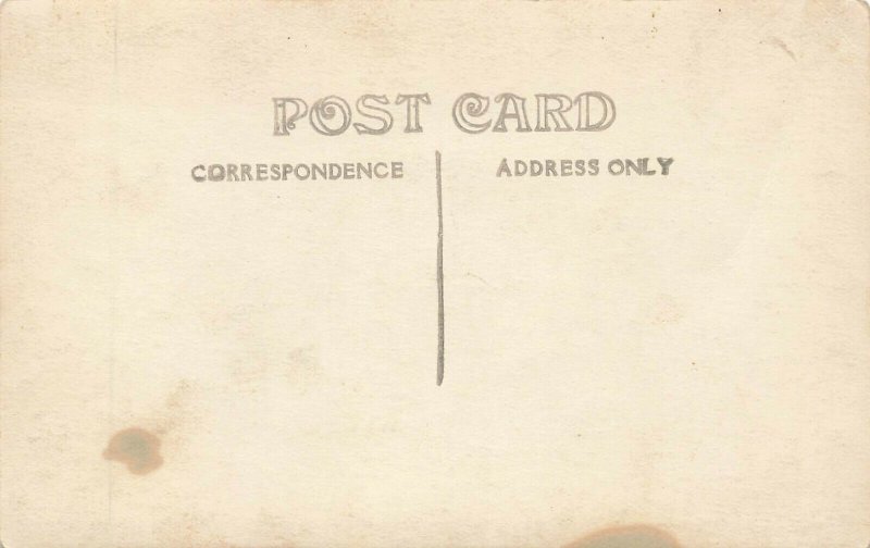 Burlington IA Masonic Temple Kitchen Real Photo Postcard