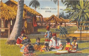 br104587 seminole family group usa native indian life