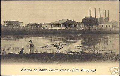 paraguay, PUERTO PINASCO, Fabrica de Tanino (1930s)