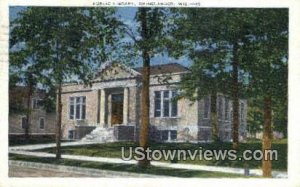 Public Library - Rhinelander, Wisconsin