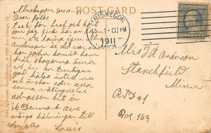 Farming in Sweden Cows 1911 